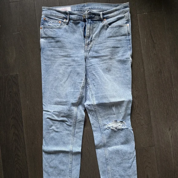 Mid Rise Ripped Vintage Slim Jean - Picture 2 of 4